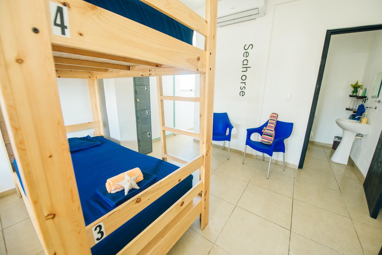 The Mermaid Hostel Beach (Adults Only) Cancún Eksteriør bilde