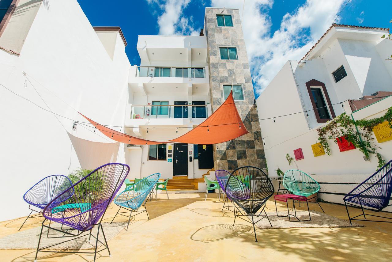 The Mermaid Hostel Beach (Adults Only) Cancún Eksteriør bilde
