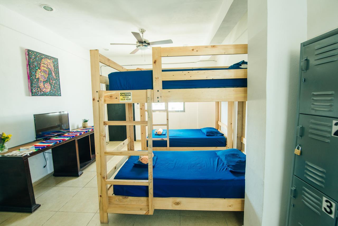 The Mermaid Hostel Beach (Adults Only) Cancún Eksteriør bilde