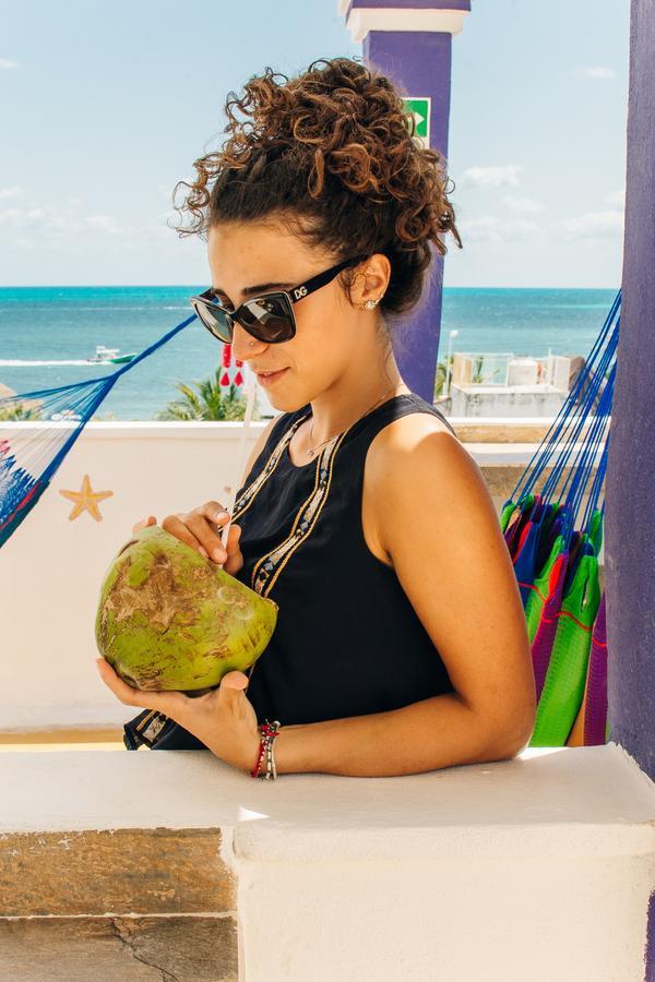 The Mermaid Hostel Beach (Adults Only) Cancún Eksteriør bilde